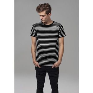 Pánske tričko URBAN CLASSICS Striped Tee blk/wht Veľkosť: L, Pohlavie: pánske vyobraziť