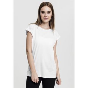 Dámske tričko Urban Classics Ladies Extended Shoulder Tee white Pohlavie: dámske, Velikost: XL vyobraziť