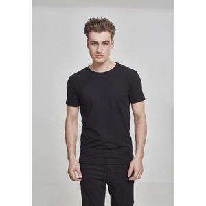 Pánske tričko URBAN CLASSICS Fitted Stretch Tee čierne Veľkosť: XL, Pohlavie: pánske vyobraziť