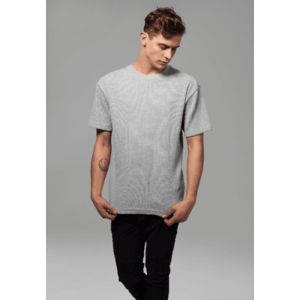 Pánske tričko URBAN CLASSICS Thermal Tee šedé Veľkosť: S, Pohlavie: pánske vyobraziť