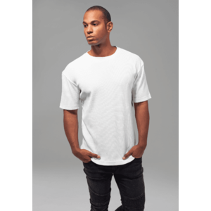 Pánske tričko URBAN CLASSICS Thermal Tee biele Veľkosť: S, Pohlavie: pánske vyobraziť
