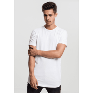 Pánske tričko URBAN CLASSICS Peached Shaped Long biele Veľkosť: S, Pohlavie: pánske vyobraziť