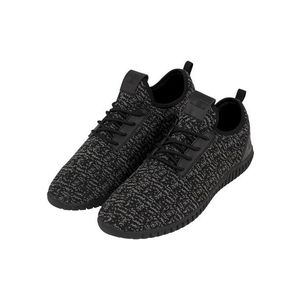 Unisex športová obuv Urban Classics Knitted Light Runner Shoe black/grey/black Veľkosť: 38 vyobraziť