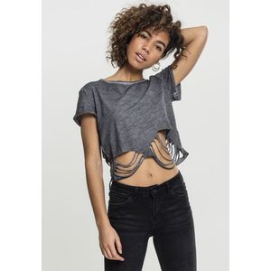 Dámske tričko Urban Classics Ladies Cutted Cropped Tee Veľkosť: M, Pohlavie: dámske vyobraziť