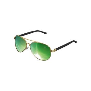 Unisex slnečné okuliare MSTRDS Sunglasses Mumbo Mirror gold/green Pohlavie: pánske, dámske vyobraziť