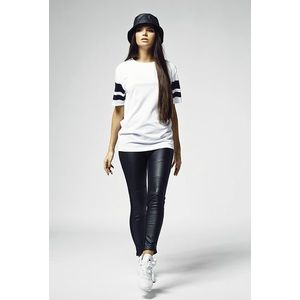 Dámske biele tričko Urban Classics Ladies Stripe Mesh Tee Pohlavie: dámske, Velikost: XS vyobraziť