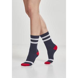 Ponožky Urban Classics Multicolor Socks 2-Pack tmavomodré veľkosť (EU): 39-42 vyobraziť