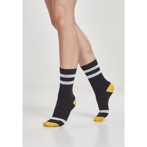Ponožky Urban Classics Multicolor Socks 2-Pack čierne veľkosť (EU): 39-42 vyobraziť