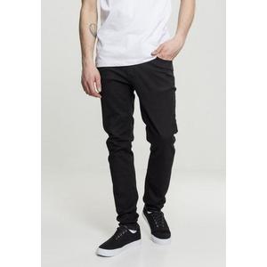 Pánske nohavice URBAN CLASSICS Basic Stretch Twill 5 Pocket čierne Veľkosť: XL, Pohlavie: pánske vyobraziť