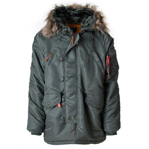 Pánska khaki bunda s kapucňou na zimu Dorko PARKA MEN Farba: Zelená, Pohlavie: pánske, Velikost: XL vyobraziť