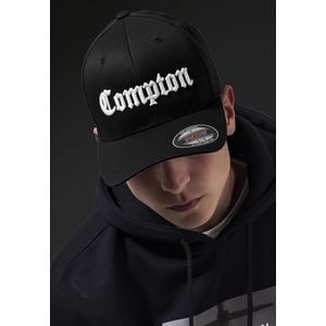 Šiltovka MR.TEE Compton Flexfit Cap Farba: blk/wht, Veľkosť: S/M vyobraziť