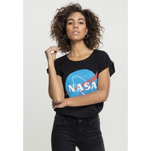 Dámske tričko MR.TEE Ladies NASA Insignia Tee Farba: black, Veľkosť: S vyobraziť