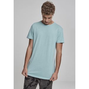 Pánske tričko URBAN CLASSICS Shaped Long Tee bluemint Veľkosť: M, Pohlavie: pánske vyobraziť