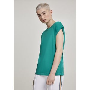 Dámske tričko Urban Classics Ladies Extended Shoulder Tee fresh green Pohlavie: dámske, Velikost: M vyobraziť