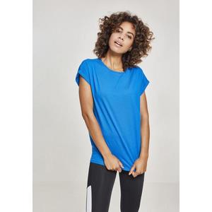 Dámske tričko Urban Classics Ladies Extended Shoulder Tee brightblue Pohlavie: dámske, Velikost: S vyobraziť