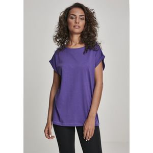 Dámske tričko Urban Classics Ladies Extended Shoulder Tee ultraviolet Pohlavie: dámske, Velikost: XS vyobraziť