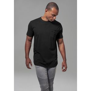 Pánske tričko URBAN CLASSICS Ripped Pocket Tee black Veľkosť: M, Pohlavie: pánske vyobraziť