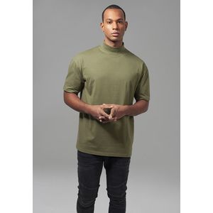 Pánske tričko URBAN CLASSICS Oversized Turtleneck Tee olive Veľkosť: M, Pohlavie: pánske vyobraziť