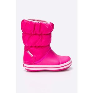 Zimné topánky Crocs Winter Puff 14613.CANDY.PINK-CANDY.PINK, ružová farba vyobraziť