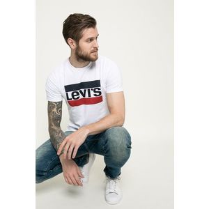 Levi's - Pánske tričko 39636.0000-white, vyobraziť