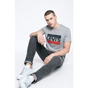 Levi's - Pánske tričko Mainline Graphic 39636.0002-grey, vyobraziť