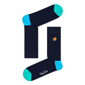 Happy Socks - Ponožky Embroidery Hamburger Sock vyobraziť