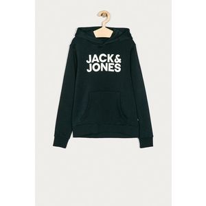 Mikina Jack & Jones tmavomodrá farba, s potlačou vyobraziť