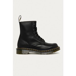 Čierne kožené členkové topánky Dr. Martens 1460 vyobraziť