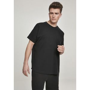Pánske tričko URBAN CLASSICS Oversize Cut On Sleeve Tee black Veľkosť: M, Pohlavie: pánske vyobraziť