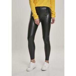 Dámske kožené nohavice URBAN CLASSICS Ladies Faux Leather Skinny Pants black Veľkosť: XL, Pohlavie: dámske vyobraziť