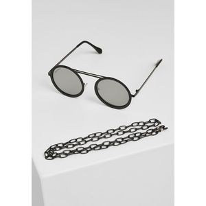 Slnečné okuliare Urban Classics 104 Chain silver/black Pohlavie: pánske vyobraziť
