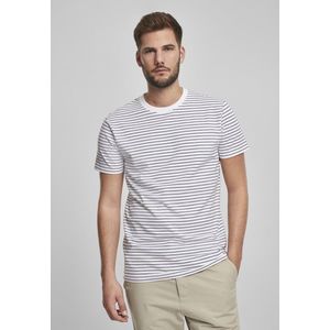 Pánske tričko URBAN CLASSICS Basic Stripe Tee white Veľkosť: XXL, Pohlavie: pánske vyobraziť