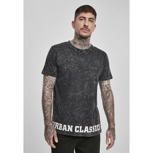 Pánske tričko URBAN CLASSICS Acid Washed Logo Tee Veľkosť: M, Pohlavie: pánske vyobraziť