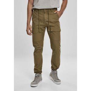 Pánske nohavice URBAN CLASSICS Cargo Jogging Pants olive Veľkosť: XL, Pohlavie: pánske vyobraziť