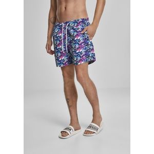 Pánske plavky URBAN CLASSICS Multicolor Swim Shorts Veľkosť: L, Pohlavie: pánske vyobraziť