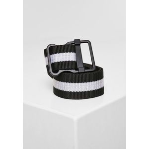 Opasok Urban Classics Easy Belt with Stripes Veľkosť: L/XL vyobraziť