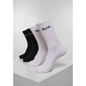 Ponožky MR.TEE HI - Bye Socks 4-Pack Farba: black/white, Veľkosť: 43-46 vyobraziť