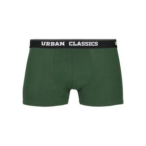 Pánske boxerky URBAN CLASSICS Men Boxer Shorts Double Pack darkgreen/grey Veľkosť: XL, Pohlavie: pánske vyobraziť