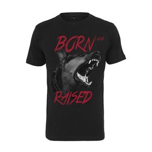 Pánske tričko MR.TEE Born & Raised Tee Farba: black, Veľkosť: M vyobraziť
