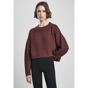 Dámsky sveter Urban Classics Wide Oversize cherry Veľkosť: XL, Pohlavie: dámske vyobraziť