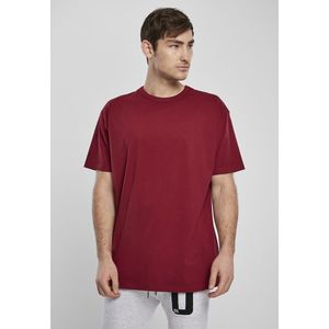Pánske tričko URBAN CLASSICS Organic Basic Tee burgundy Veľkosť: XL, Pohlavie: pánske vyobraziť