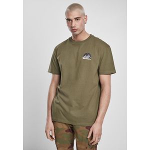 Pánske tričko URBAN CLASSICS Horizon Tee olive Veľkosť: XL, Pohlavie: pánske vyobraziť