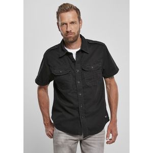 Pánska košeľa BRANDIT Vintage Shirt shortsleeve Farba: black, Veľkosť: 6XL vyobraziť