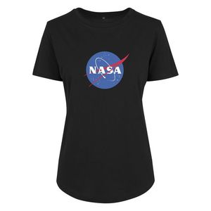 Dámske tričko MR.TEE Ladies NASA Insignia Fit Farba: black, Veľkosť: L vyobraziť