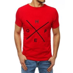 Červené pánske tričko RX4107 vyobraziť