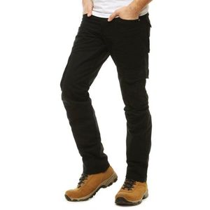 Čierne pánske nohavice s bočnými vreckami UX2716 vyobraziť