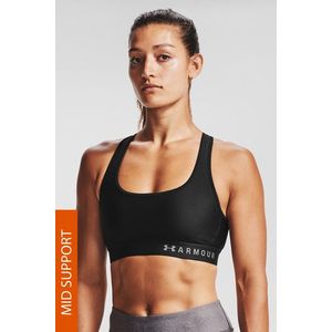 Čierna športová podprsenka Under Armour Crossback vyobraziť