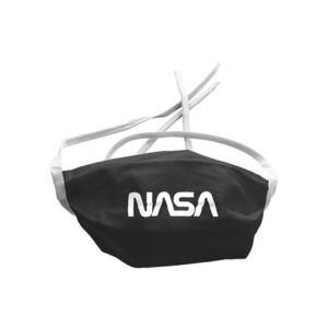 Mr. Tee NASA Face Mask black - UNI vyobraziť