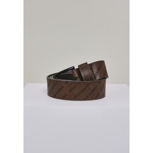 Urban Classics Allover Logo Belt brown - S/M vyobraziť