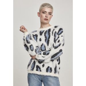 Urban Classics Ladies Leo Sweater abstract leo - S vyobraziť